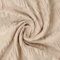 Pościel gofrowana bawełna 160x200+2x70x80 Beżowa, Piaskowa