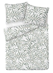 Pościel satynowa 200x220+2x70x80 Palmy 56A Exclusive 