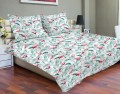 Pościel satynowa 160x200+2x70x80 flaming 15A Premium Matex