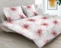 Pościel satynowa 160x200+2x70x80 czerwone maki 17A Premium Matex