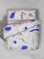 Pościel satyna bawełniana Free Love Hop Design komplet 2