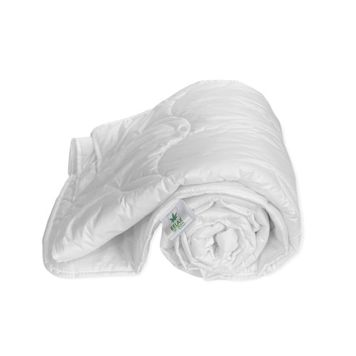 Kołdra lekka 200x220 na bezsenność z olejkiem CBD Relax Poldaun