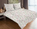 Pościel podwójna 200x220+2x70x80 kwiatki 42A Exclusive