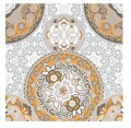 Pościel bawełniana 200x220+2x70x80 ornamenty 46A Exclusive
