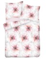 Pościel satynowa 160x200+2x70x80 kwiaty maki 17A Premium Matex