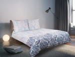 Pościel satynowa 200x220+2x70x80 Glamour 01A Premium