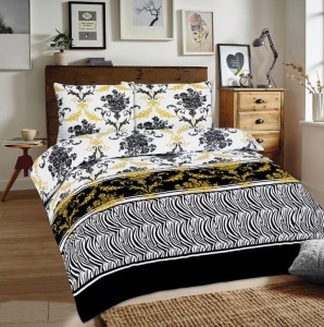 Pościel flanelowa 140x200 z bawełny Glamour 68A Flanela
