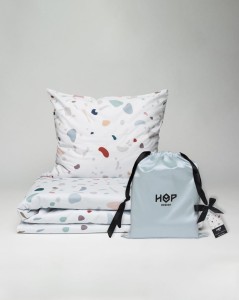 Pościel satyna bawełniana Terrazzo Lastryko Hop Design